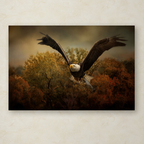 Trademark Art 'Fall Fishing' Graphic Art Print on Wrapped Canvas | Wayfair